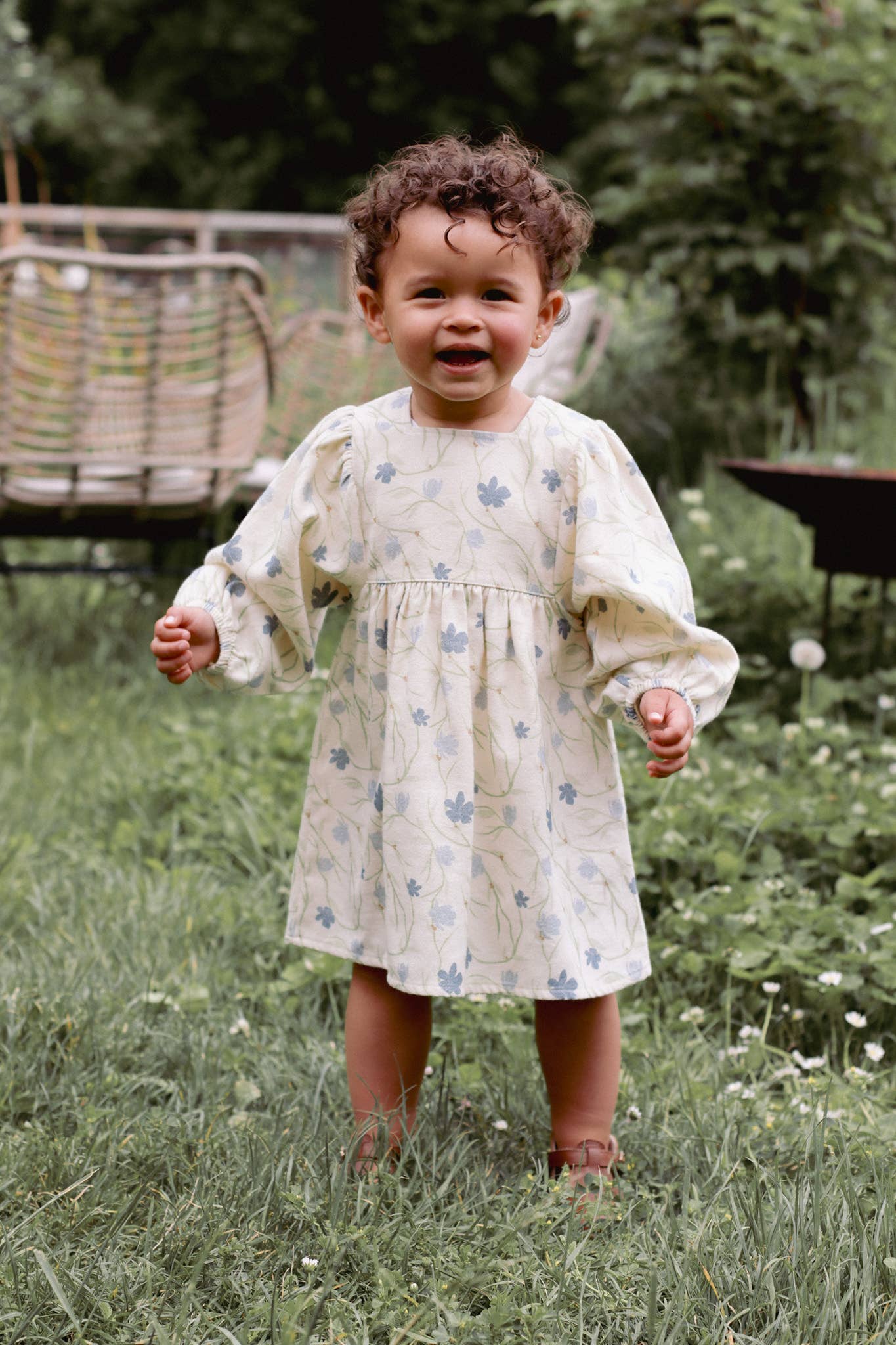 Baby / Girl Flower Patterned Dress Balloon OEKO-TEX