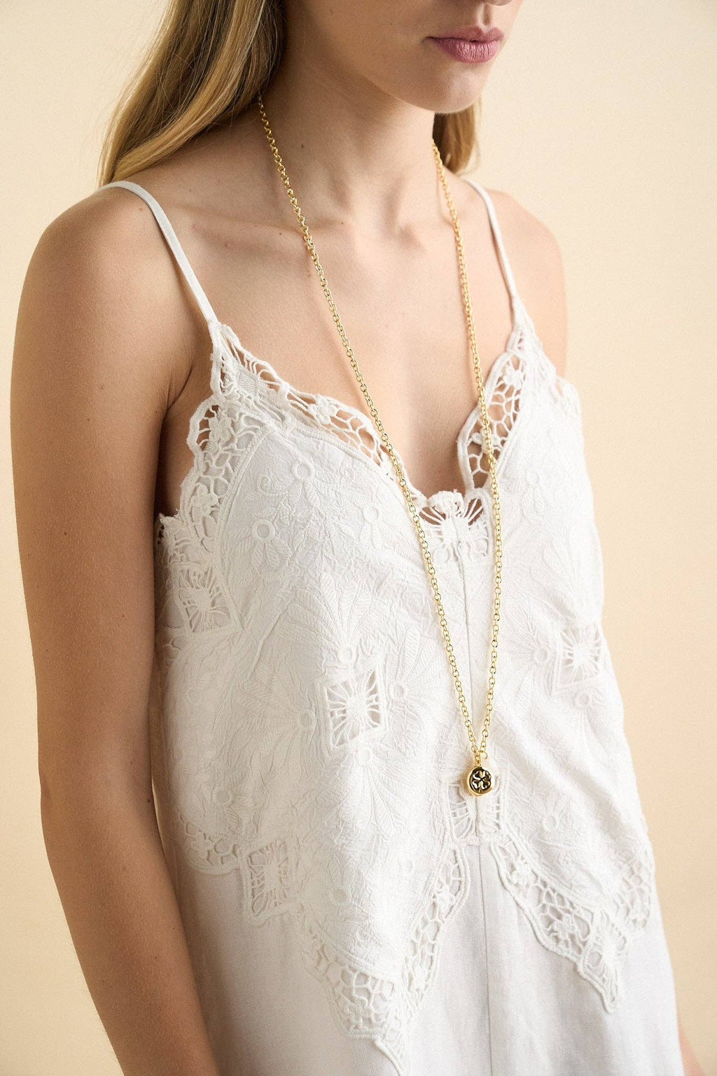 Lucie dress white