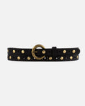 Chloe | Vintage Studded Skinny Belt