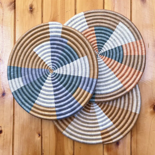 Hand Woven Trivets – Prism