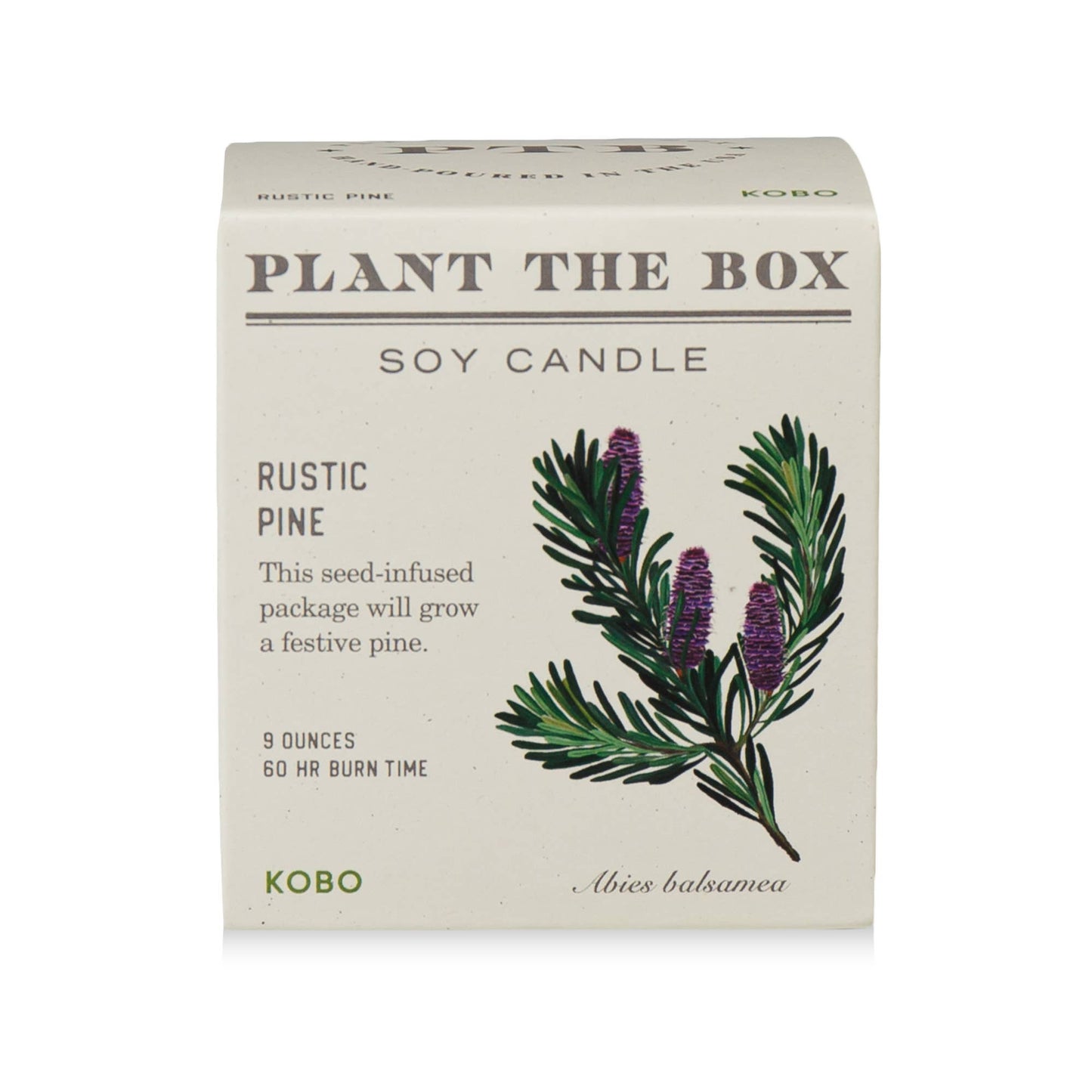 Rustic Pine - Plant the Box Candle - 9oz.