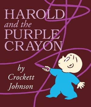 Harold And The Purple Crayon Board Book: Crockett Johnson