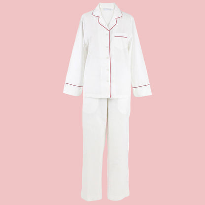 Logan Red Long Sleeve Pajamas