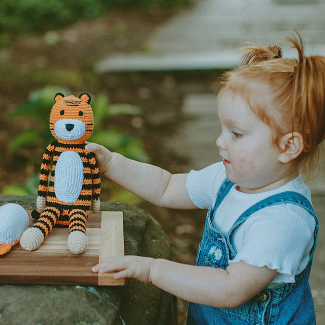 Knitted Tiger