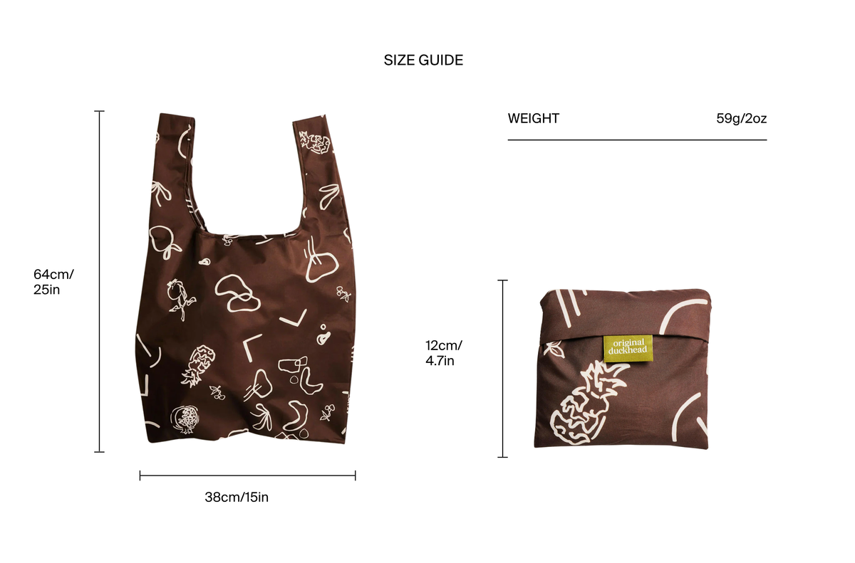 Fruits & Shapes Chocolate Eco-Friendly Foldable Shopping Bag
