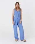 Roma Linen Pants in Stripes