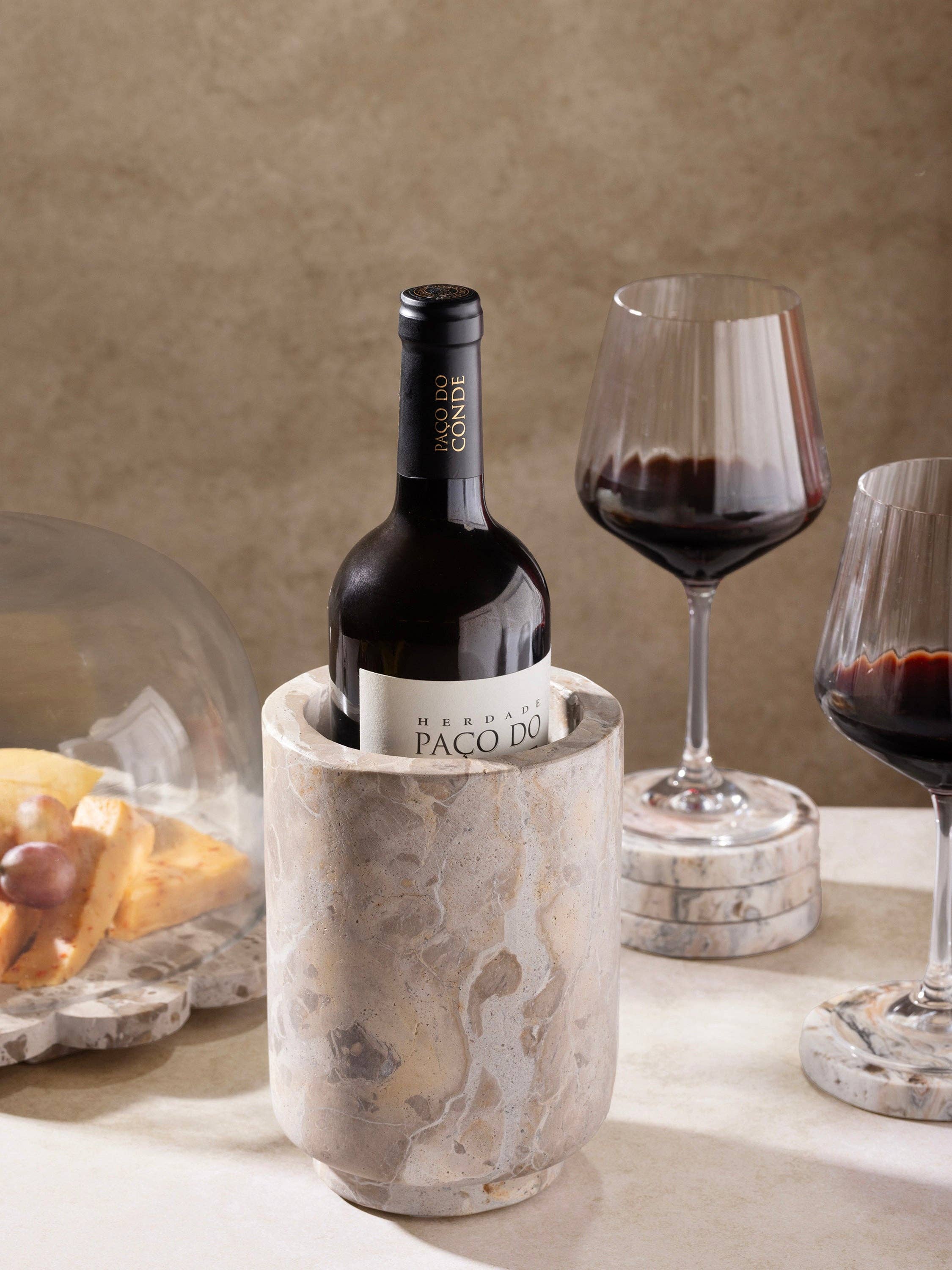 Chamonix Semi-Precious Onyx Wine Chiller