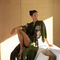 Silk Keina Long Kimono Robe