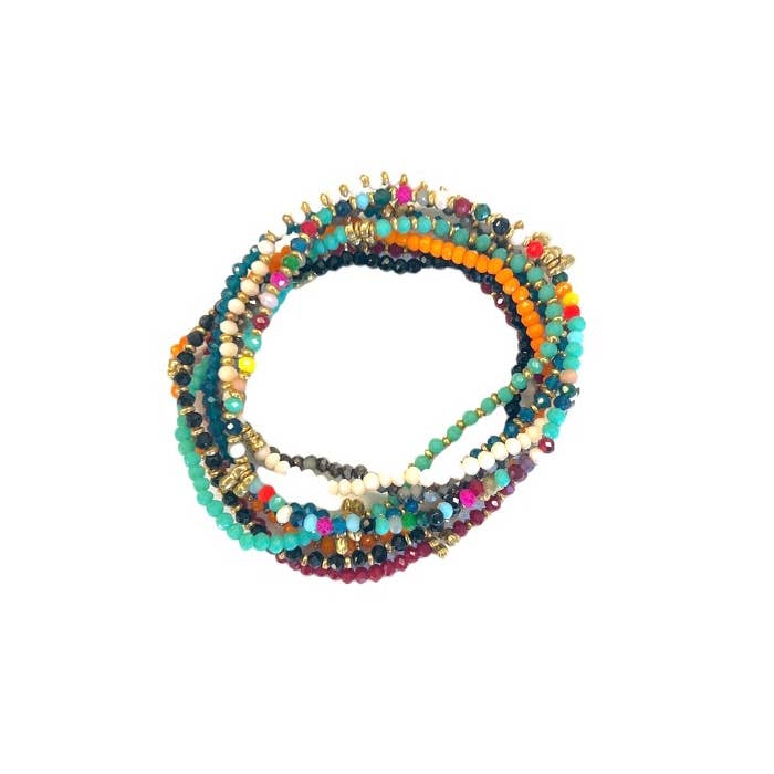 Beaded Color Stretch Bracelet