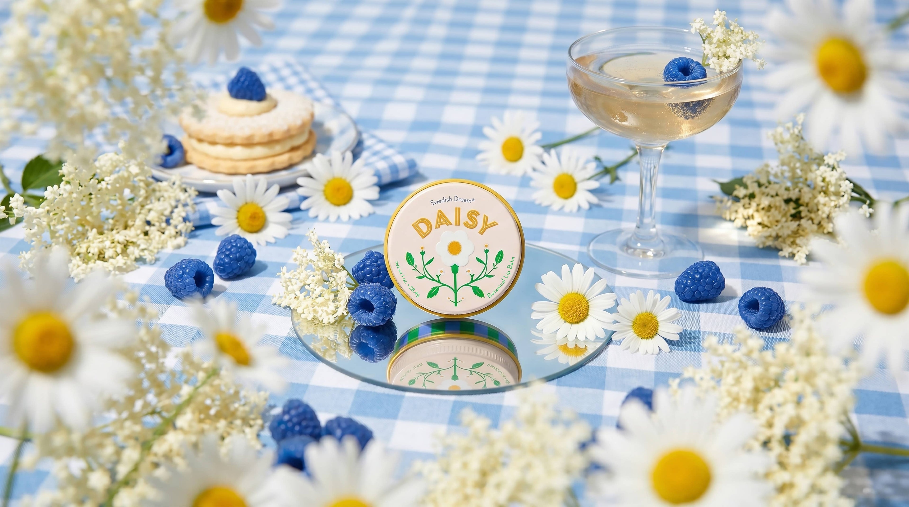 Skandi Blooms Daisy Botanical Lip Balm