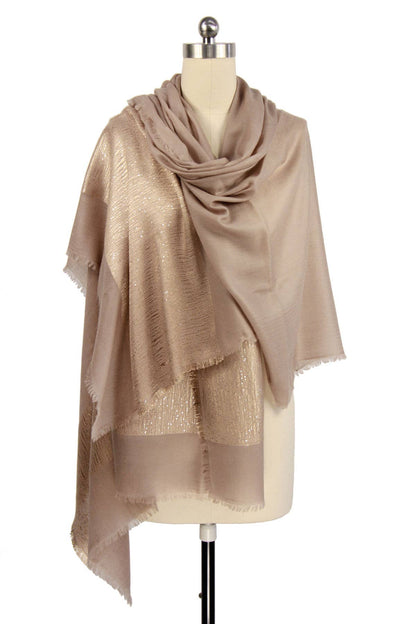 Embellished Cashmere Wrap