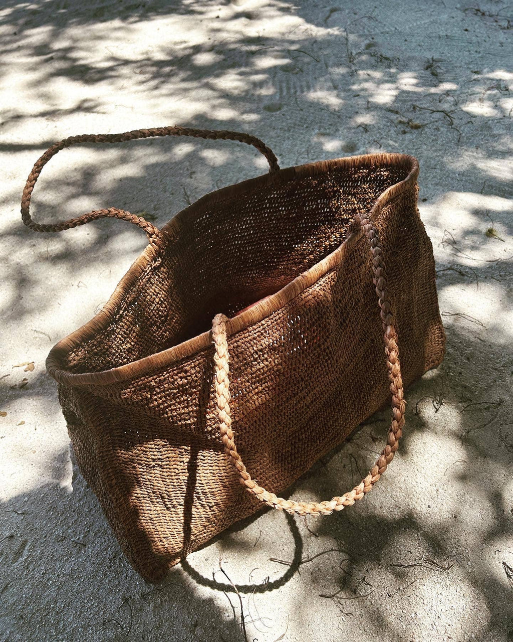 Clipa (XXL) Tote bag Beach bag Raffia Straw