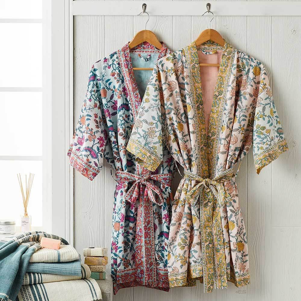 Ahana Robe Peach Tones