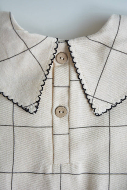 Baby / Girl Blouse Check Patterned