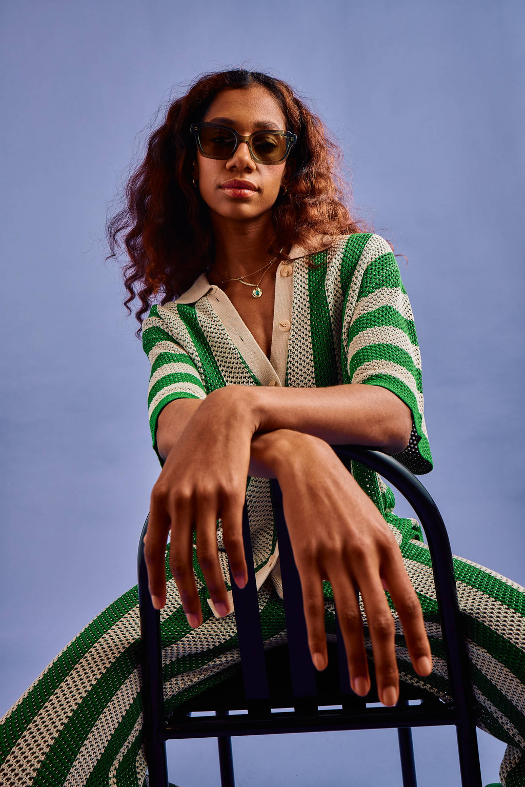 Demi Verde Palma Sunglasses