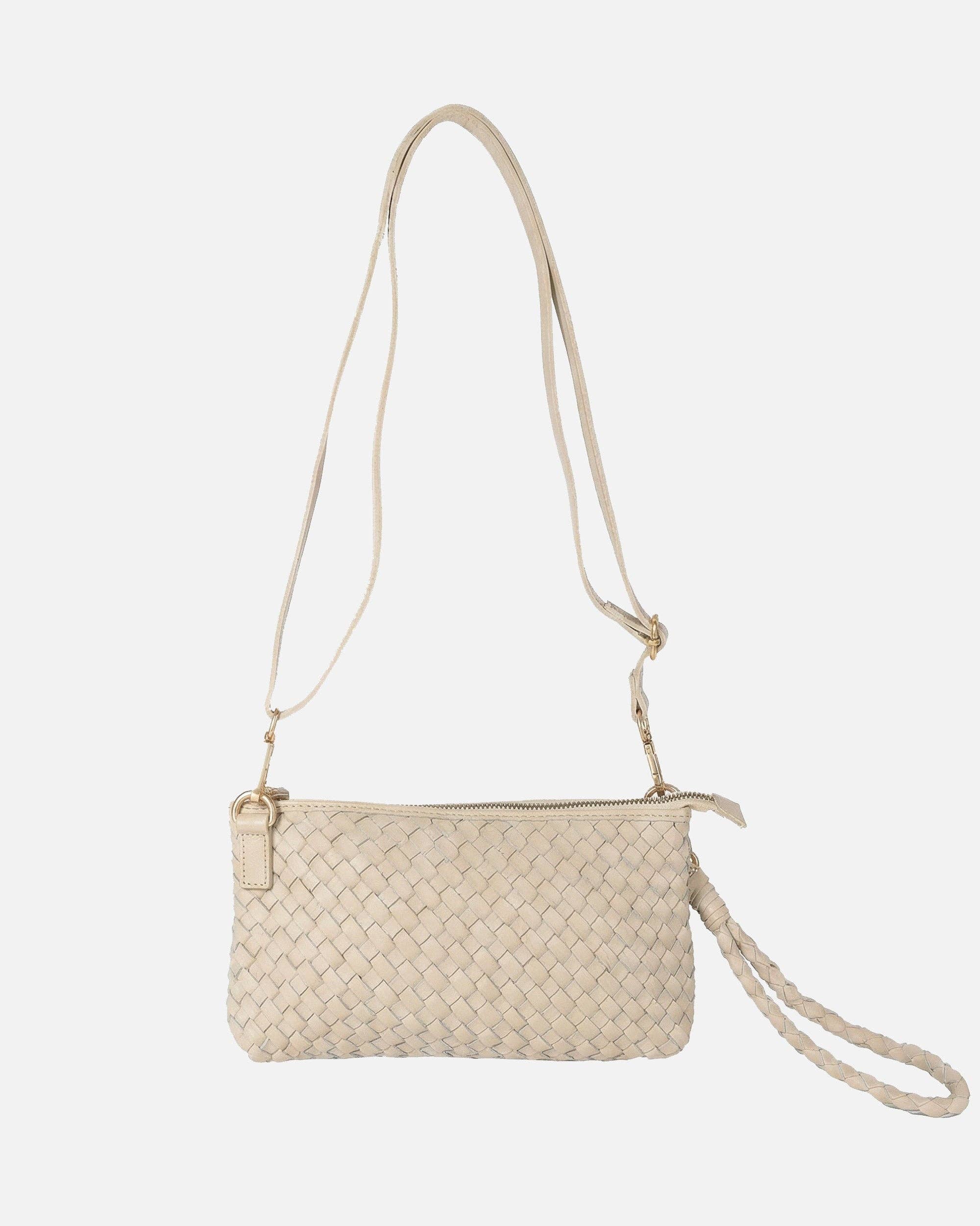 Fabrie | Woven Leather Crossbody Bag