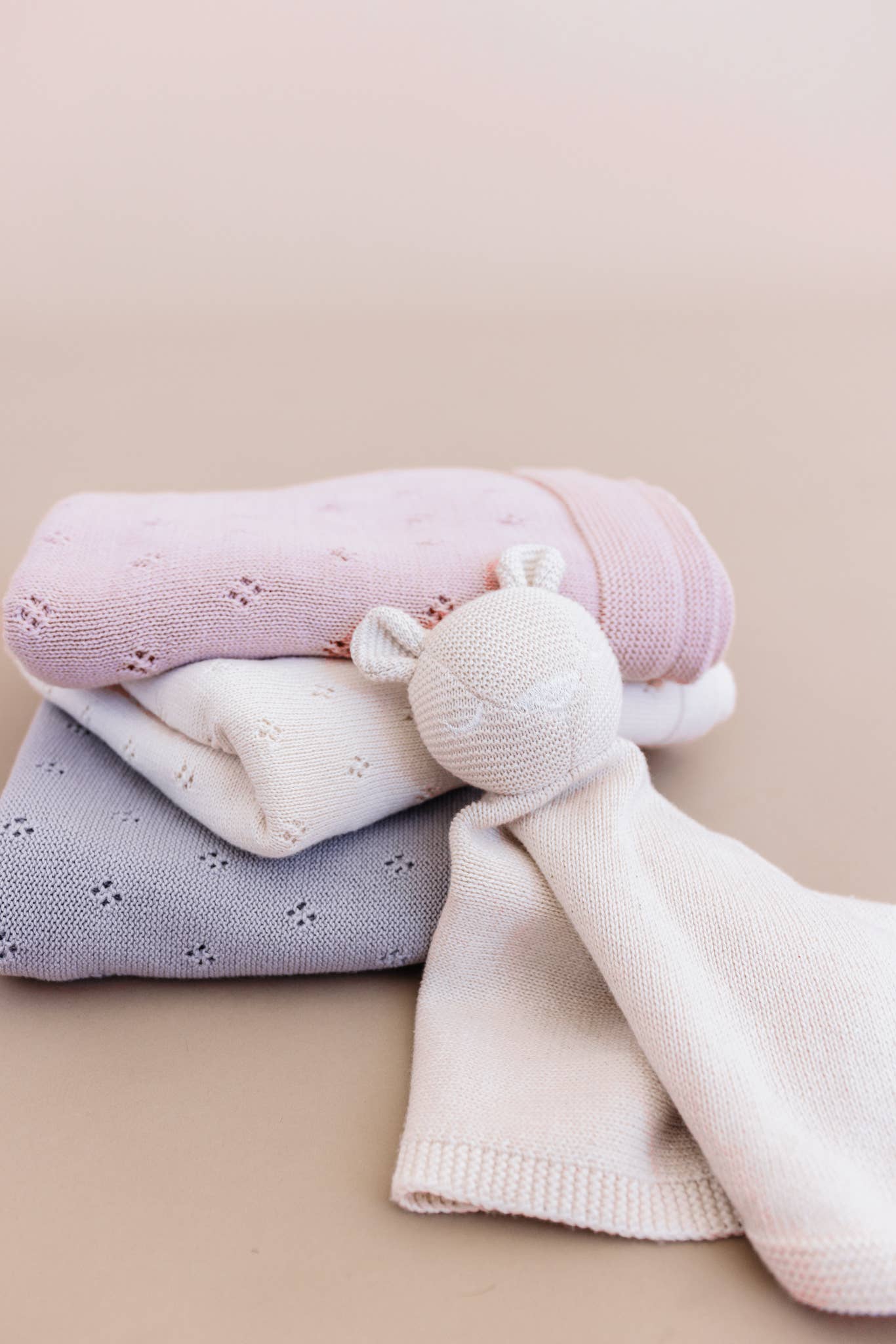 Pique Blanket In Blush